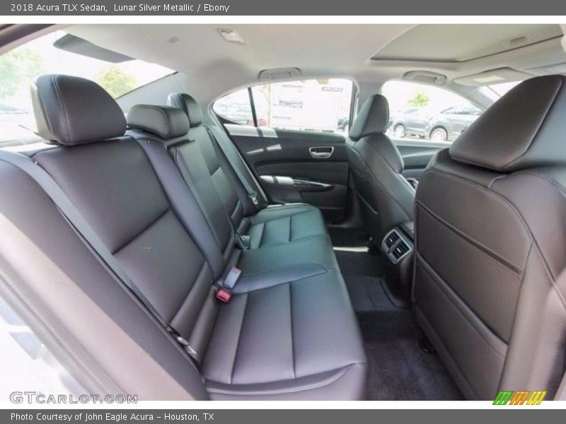 Lunar Silver Metallic / Ebony 2018 Acura TLX Sedan