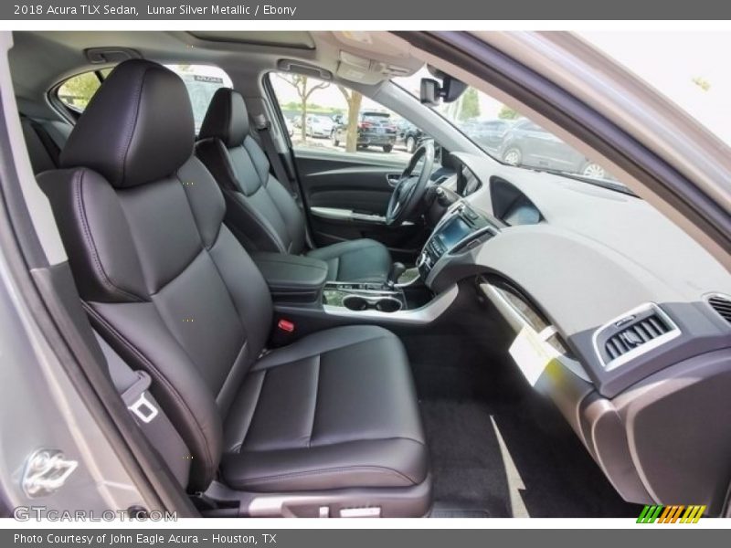 Lunar Silver Metallic / Ebony 2018 Acura TLX Sedan