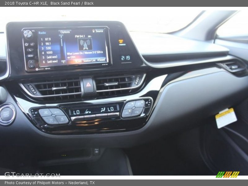 Black Sand Pearl / Black 2018 Toyota C-HR XLE