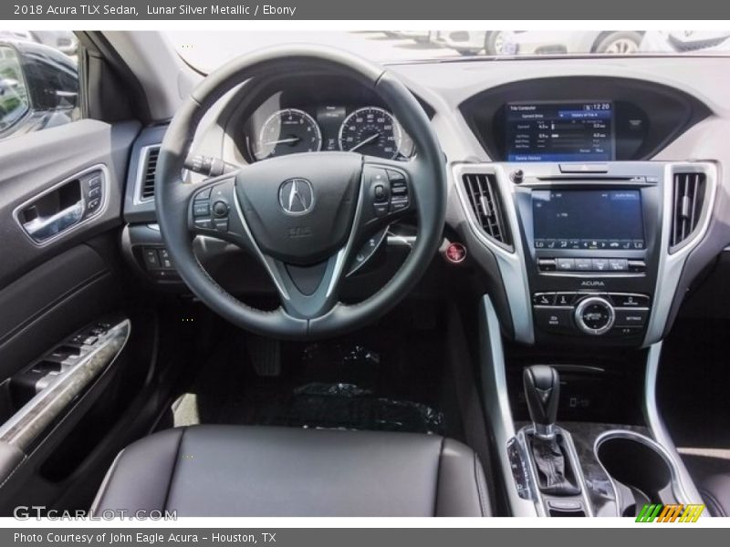 Lunar Silver Metallic / Ebony 2018 Acura TLX Sedan