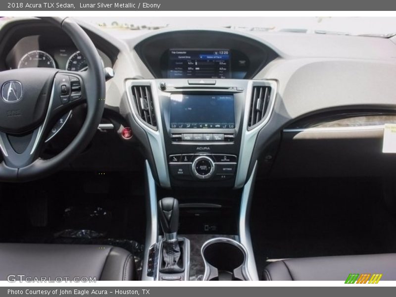 Lunar Silver Metallic / Ebony 2018 Acura TLX Sedan