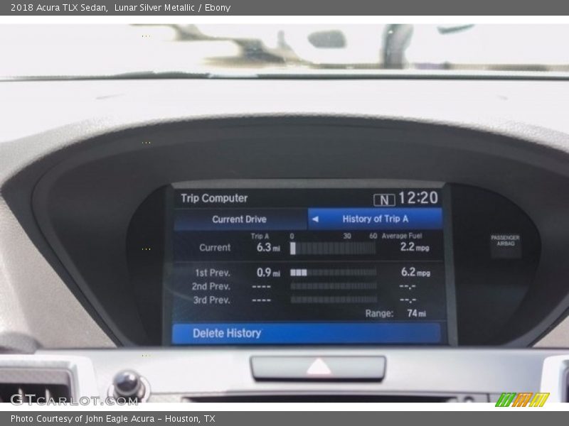 Lunar Silver Metallic / Ebony 2018 Acura TLX Sedan