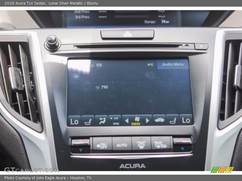 Lunar Silver Metallic / Ebony 2018 Acura TLX Sedan