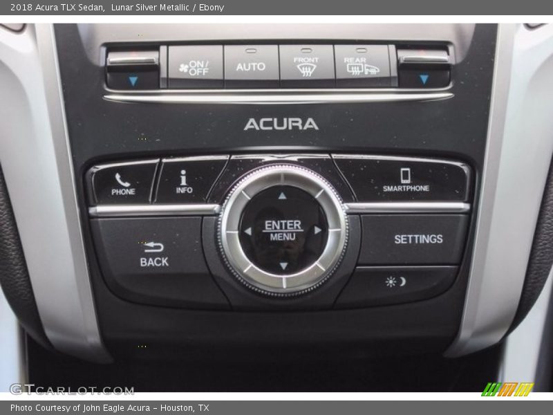 Lunar Silver Metallic / Ebony 2018 Acura TLX Sedan