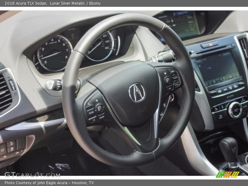 Lunar Silver Metallic / Ebony 2018 Acura TLX Sedan
