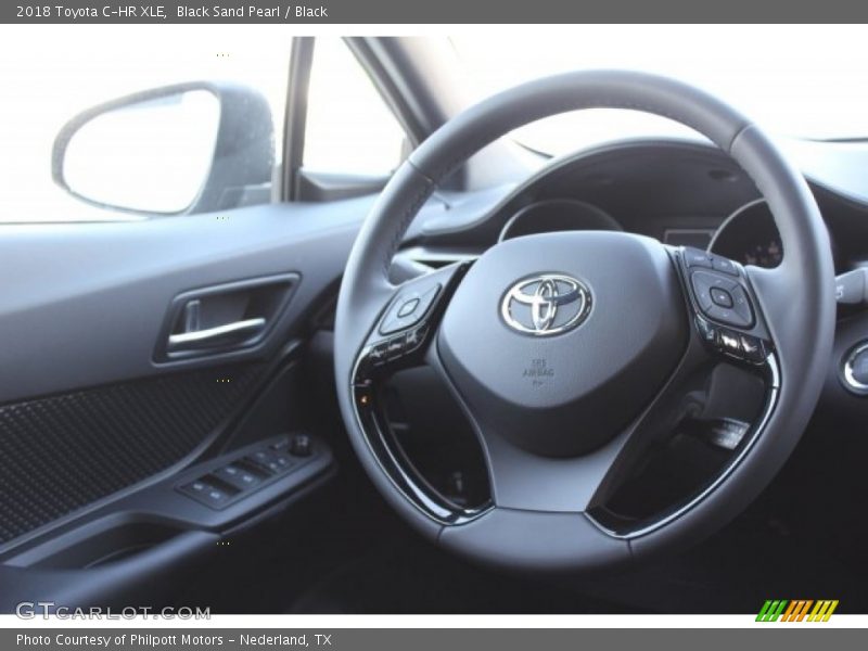 Black Sand Pearl / Black 2018 Toyota C-HR XLE