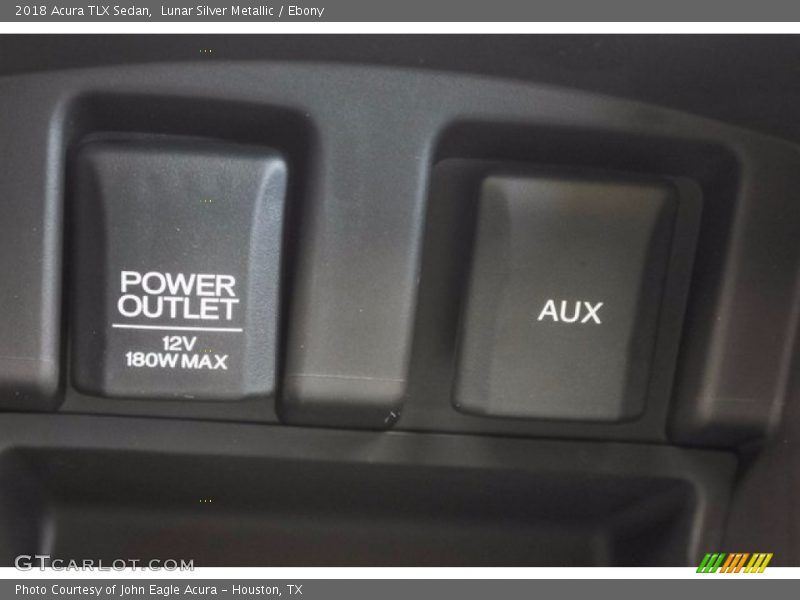 Lunar Silver Metallic / Ebony 2018 Acura TLX Sedan