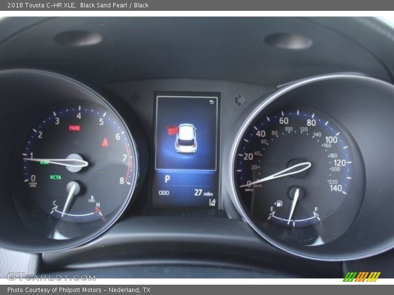 Black Sand Pearl / Black 2018 Toyota C-HR XLE