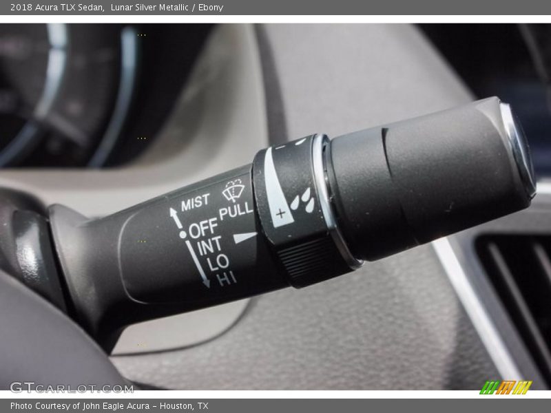 Lunar Silver Metallic / Ebony 2018 Acura TLX Sedan