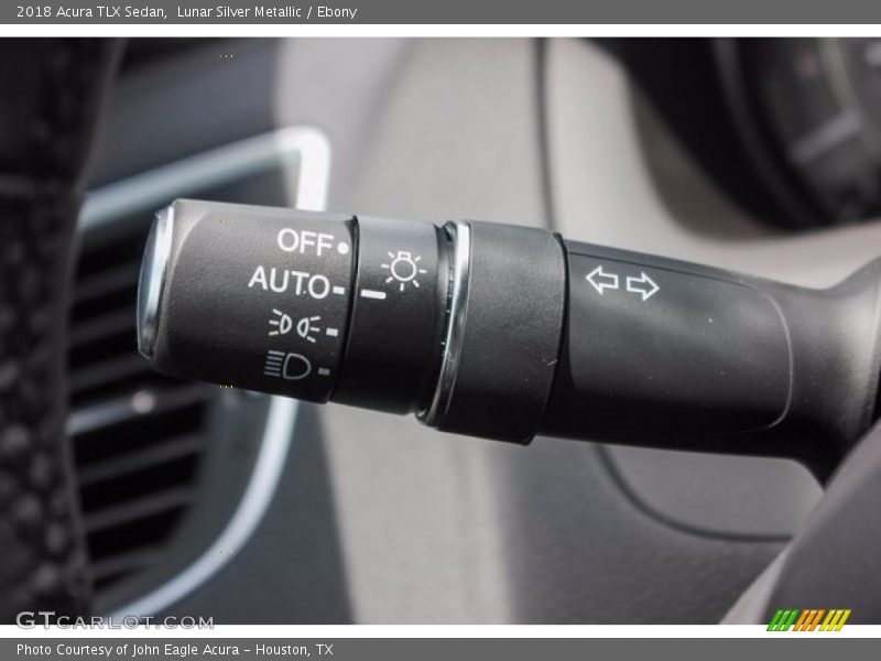 Lunar Silver Metallic / Ebony 2018 Acura TLX Sedan