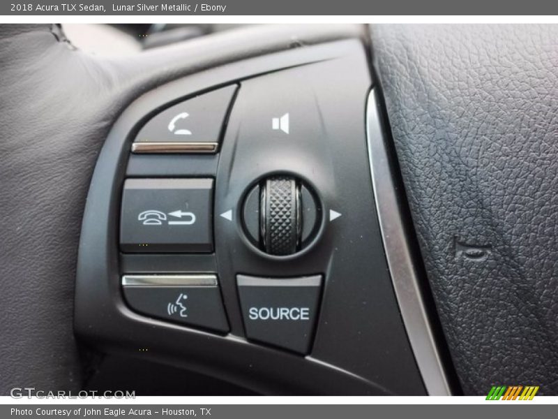 Lunar Silver Metallic / Ebony 2018 Acura TLX Sedan