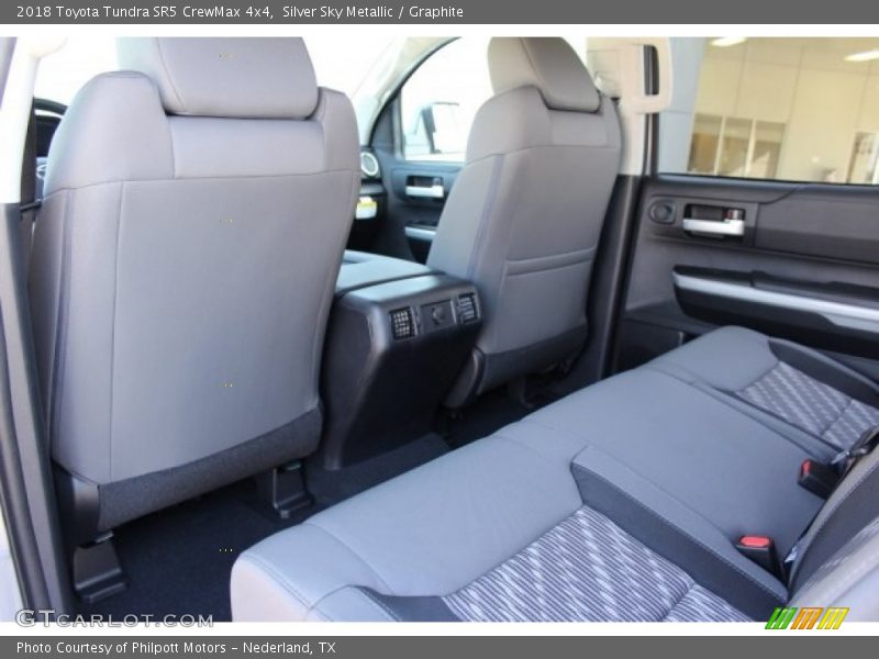 Silver Sky Metallic / Graphite 2018 Toyota Tundra SR5 CrewMax 4x4