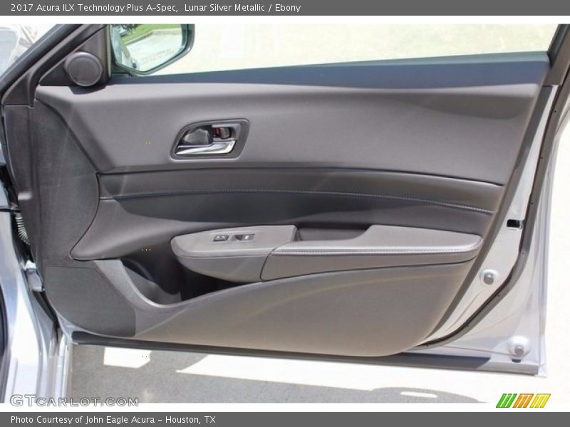 Lunar Silver Metallic / Ebony 2017 Acura ILX Technology Plus A-Spec