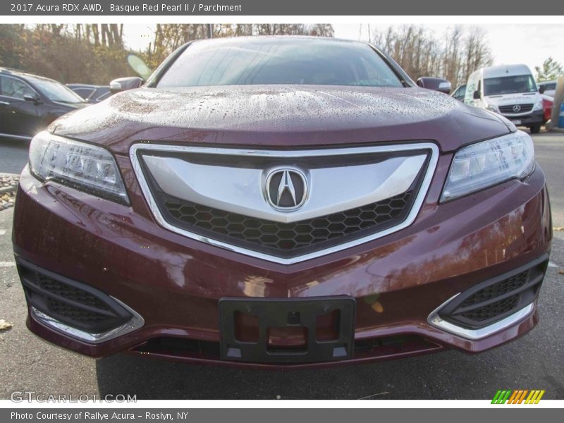 Basque Red Pearl II / Parchment 2017 Acura RDX AWD