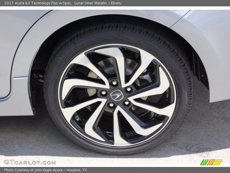 Lunar Silver Metallic / Ebony 2017 Acura ILX Technology Plus A-Spec