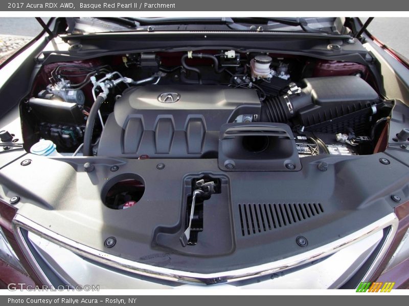 Basque Red Pearl II / Parchment 2017 Acura RDX AWD