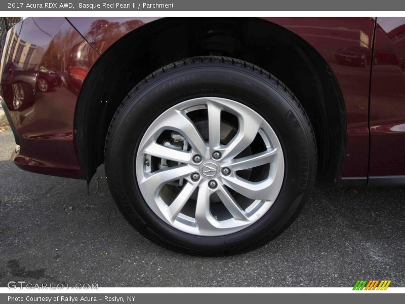 Basque Red Pearl II / Parchment 2017 Acura RDX AWD