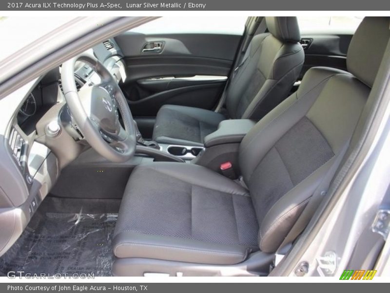 Lunar Silver Metallic / Ebony 2017 Acura ILX Technology Plus A-Spec