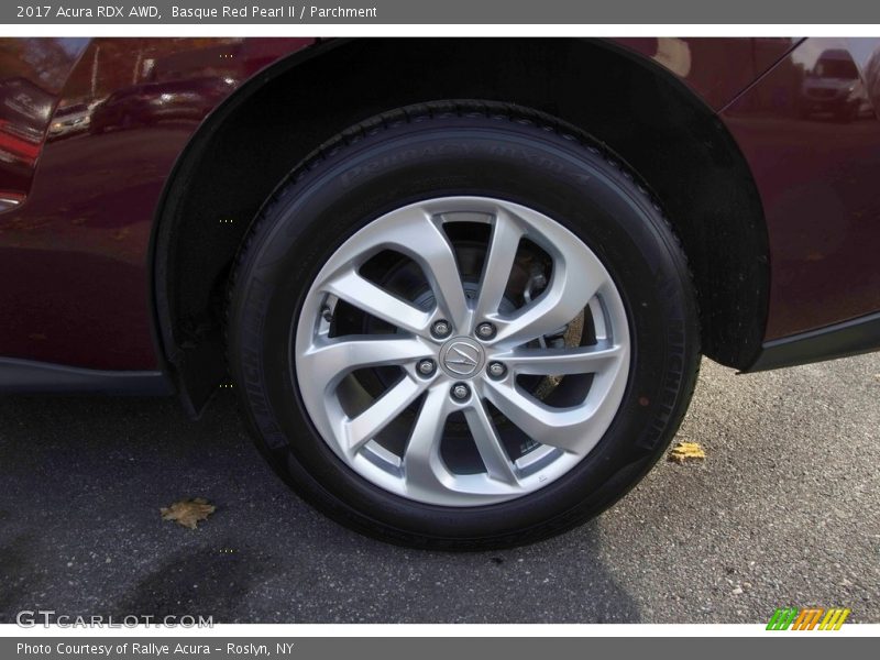 Basque Red Pearl II / Parchment 2017 Acura RDX AWD