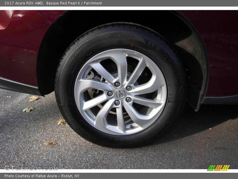 Basque Red Pearl II / Parchment 2017 Acura RDX AWD