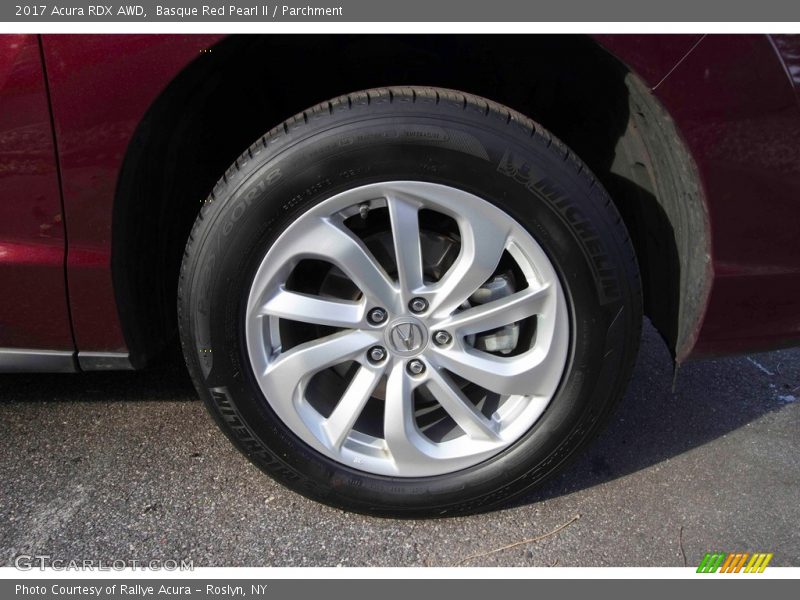 Basque Red Pearl II / Parchment 2017 Acura RDX AWD