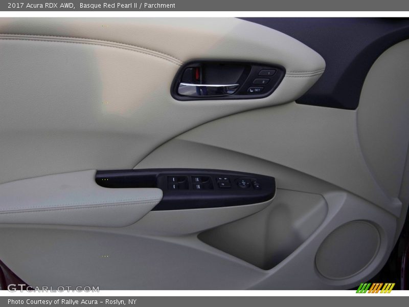 Basque Red Pearl II / Parchment 2017 Acura RDX AWD