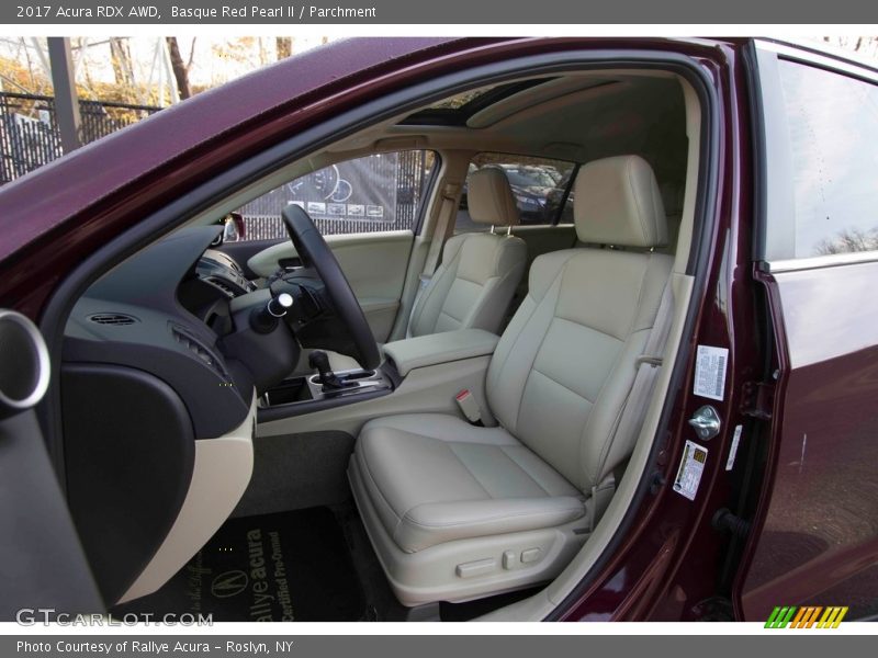Basque Red Pearl II / Parchment 2017 Acura RDX AWD