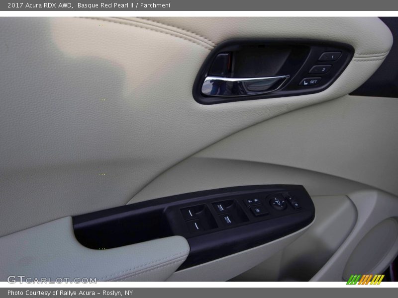 Basque Red Pearl II / Parchment 2017 Acura RDX AWD