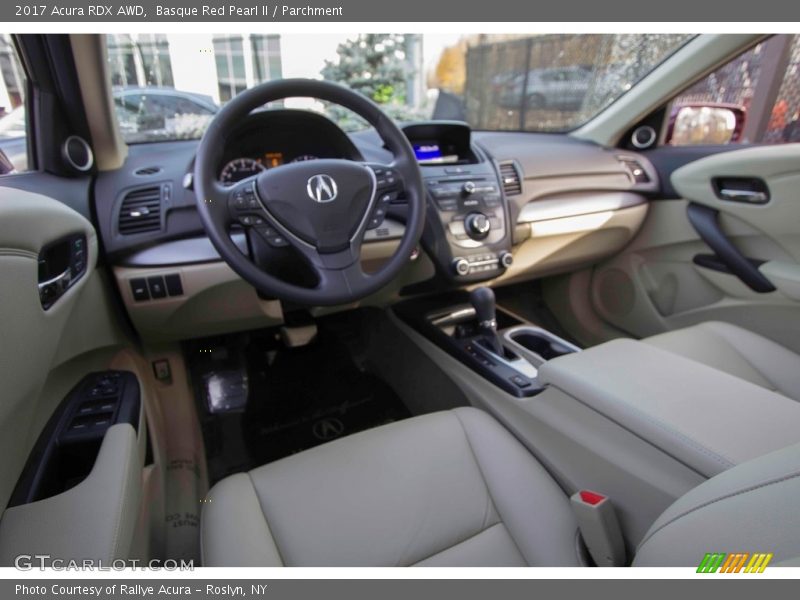 Basque Red Pearl II / Parchment 2017 Acura RDX AWD