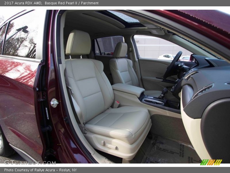 Basque Red Pearl II / Parchment 2017 Acura RDX AWD