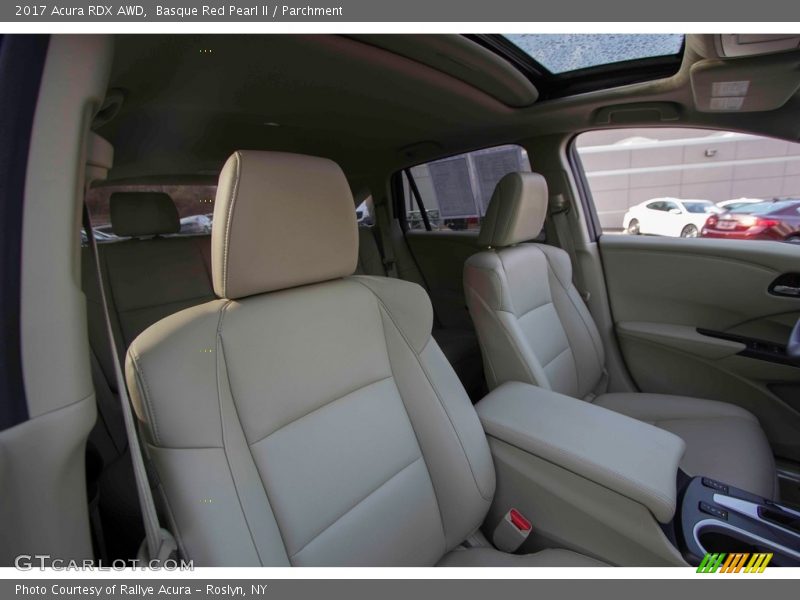 Basque Red Pearl II / Parchment 2017 Acura RDX AWD