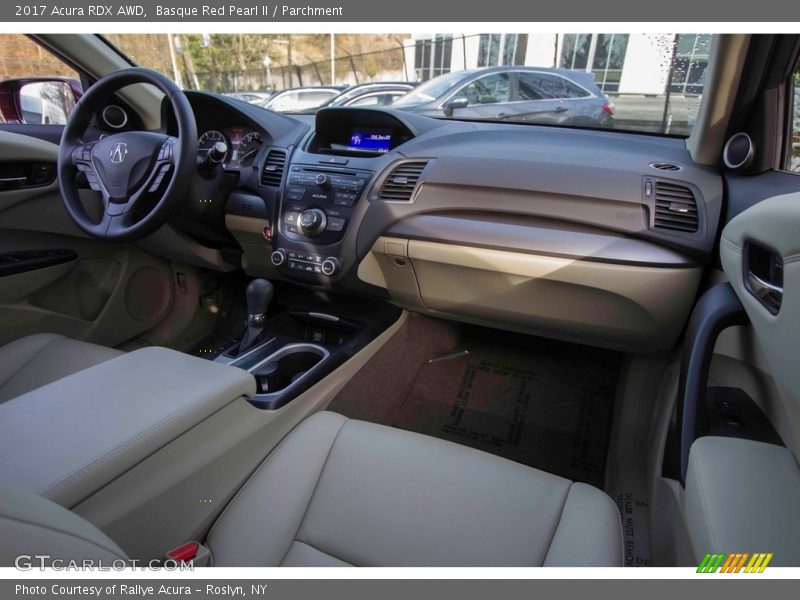 Basque Red Pearl II / Parchment 2017 Acura RDX AWD