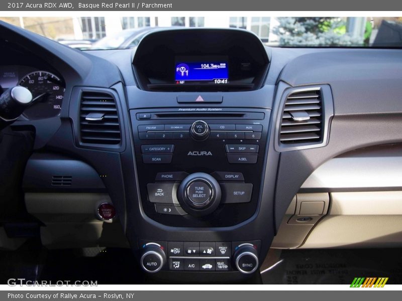 Basque Red Pearl II / Parchment 2017 Acura RDX AWD