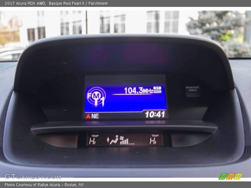Basque Red Pearl II / Parchment 2017 Acura RDX AWD