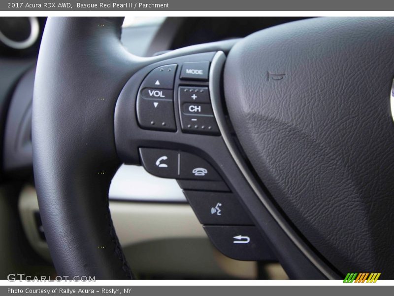 Basque Red Pearl II / Parchment 2017 Acura RDX AWD