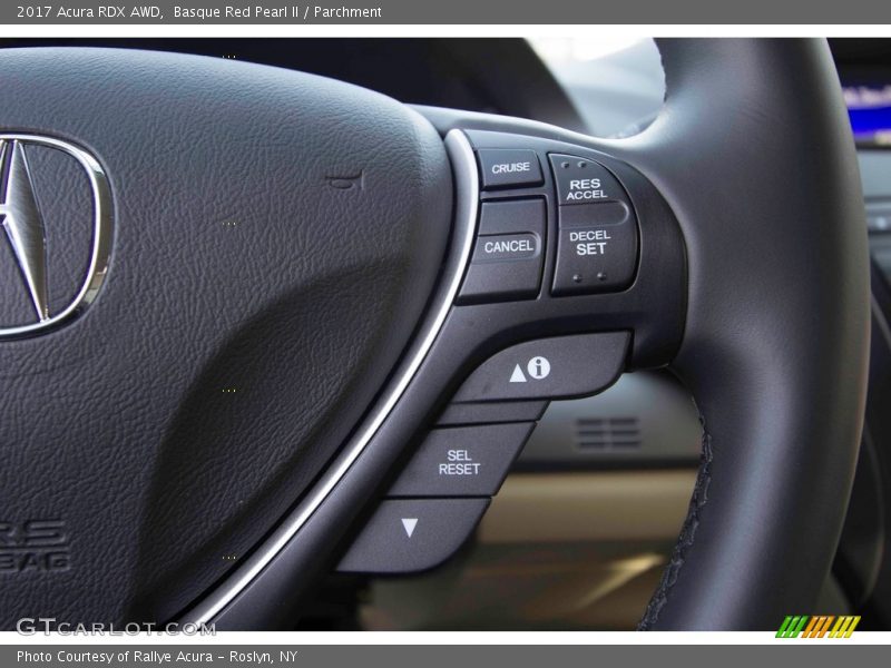 Basque Red Pearl II / Parchment 2017 Acura RDX AWD