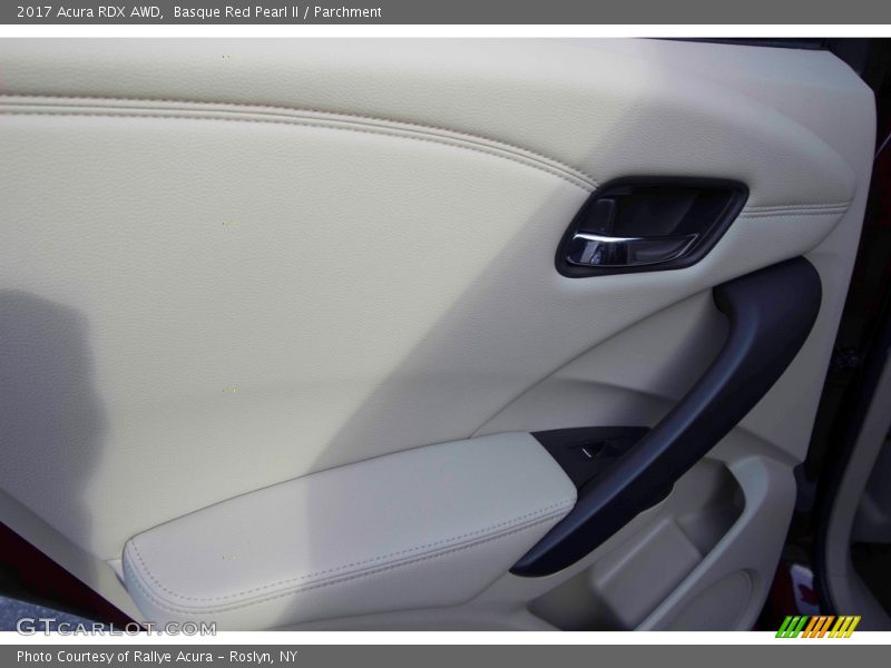 Basque Red Pearl II / Parchment 2017 Acura RDX AWD