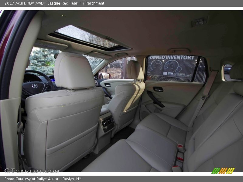 Basque Red Pearl II / Parchment 2017 Acura RDX AWD