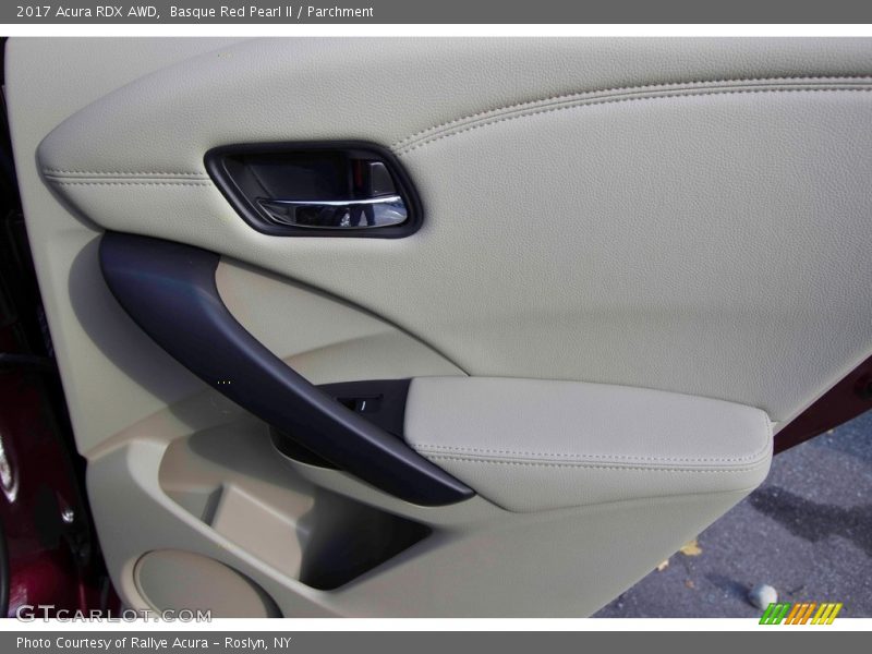 Basque Red Pearl II / Parchment 2017 Acura RDX AWD