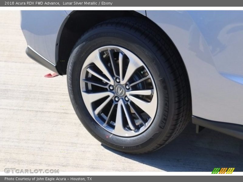 Lunar Silver Metallic / Ebony 2018 Acura RDX FWD Advance