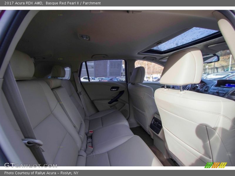 Basque Red Pearl II / Parchment 2017 Acura RDX AWD