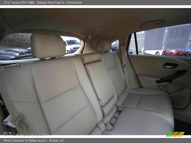 Basque Red Pearl II / Parchment 2017 Acura RDX AWD