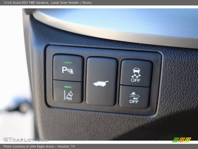 Lunar Silver Metallic / Ebony 2018 Acura RDX FWD Advance
