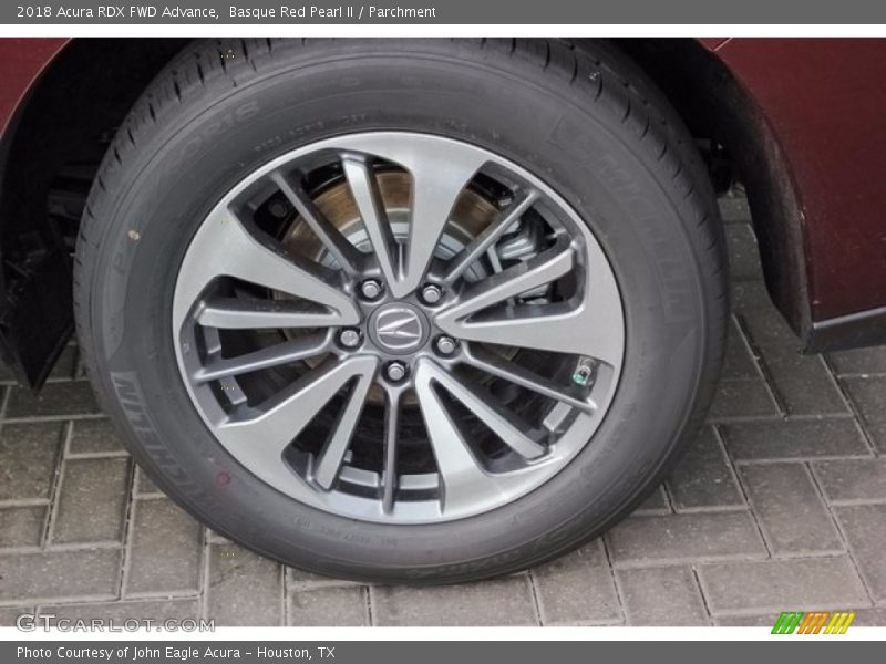 Basque Red Pearl II / Parchment 2018 Acura RDX FWD Advance