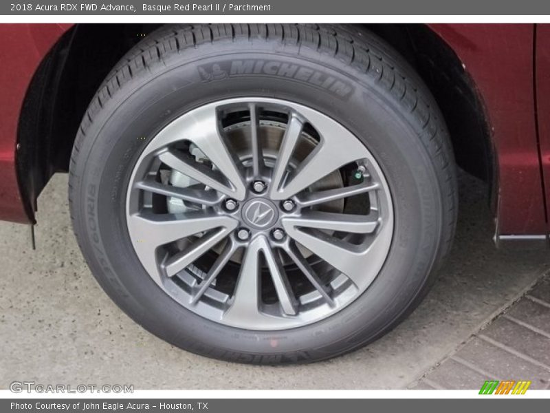 Basque Red Pearl II / Parchment 2018 Acura RDX FWD Advance