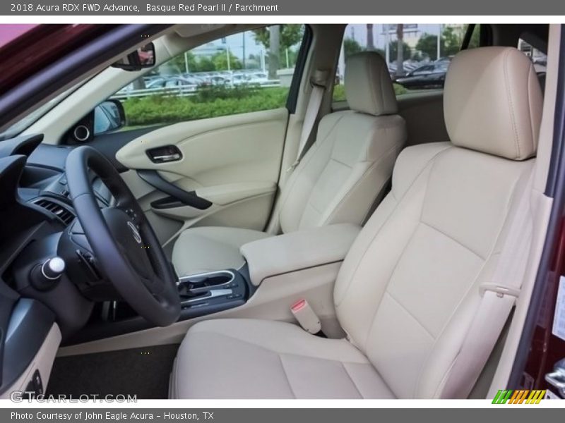 Basque Red Pearl II / Parchment 2018 Acura RDX FWD Advance