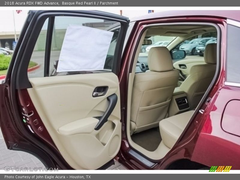 Basque Red Pearl II / Parchment 2018 Acura RDX FWD Advance