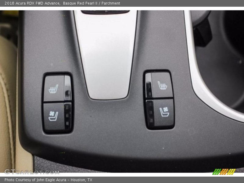 Basque Red Pearl II / Parchment 2018 Acura RDX FWD Advance