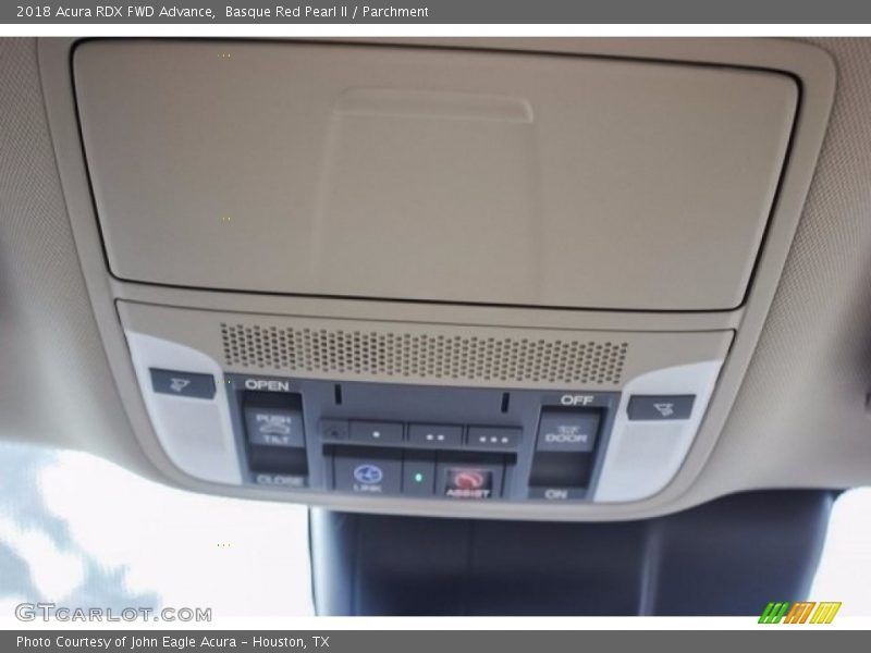 Basque Red Pearl II / Parchment 2018 Acura RDX FWD Advance