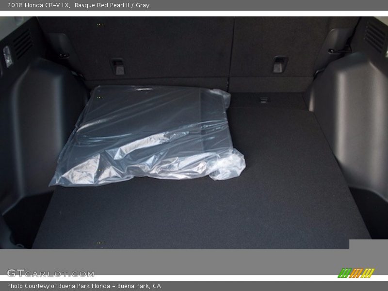 Basque Red Pearl II / Gray 2018 Honda CR-V LX